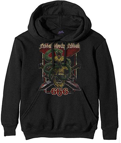 Felpa # Xl Black Unisex # Bloody Sabbath 666