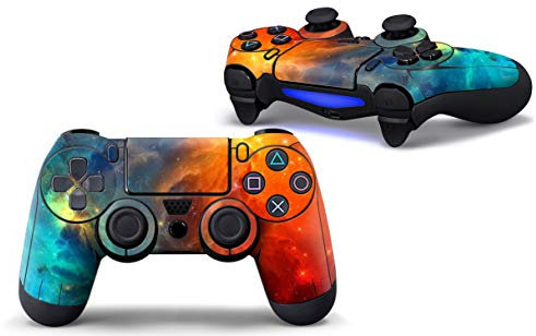 SKINOWN Schutzfolie für Sony Playstation 4 DualShock Wireless Controller (Cosmic Nebular)