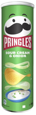 Pringles Sour Cream & Onion | Sourcream Chips | Einzelpackung (1 x 200g)