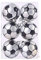 Weihnachts Dekoration 6cm Weihnachtskugel Christbaumschmuck Anhänger Weihnachtskugel Fußball Baseball Fußball Basketball (A)