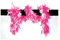 narrenkiste W21005-36 pink-weiß Federboa Federstola
