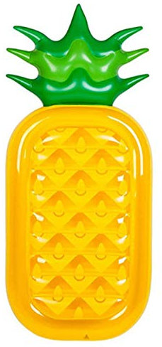 WYGC Hängematte-aufblasbar,Aufblasbare Ananas, Design Schwimmring Innen Und Außen Schwimmende Reihe Geeignet Für Jugendliche Und Erwachsene