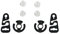 Kit vis TX4 ARAI Casque intégral Clair