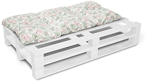 Amilian Palettenkissen 120 x 60 Sitzauflage Sitzkissen für Europaletten Palettensofa Palettenmöbel Balkon Kleine Couch Outdoor Sessel oder kleines Sofa für Jugendzimmer