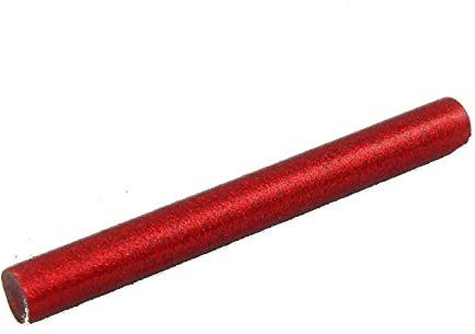 Hot Glue Sticks Glitter 11 mm x 10 cm Silver Red Gold for Crafts Decorating Gluing for Hot Glue Guns (1 x Red)
