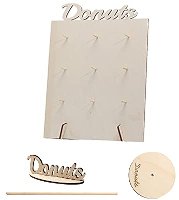 KAIAIWLUO Donut Ständer,3 PCS Donut Wand 9 Halter Donut Halter Party Dekoration Dounatständer Doughnut Stand Donatsständer Donut Wall für Doughnuts Geburtstag Party Hochzeit Parteien Deko Baby Shower
