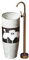 Bodenstehendes Waschbecken Standwaschbecken Antik Outdoor Villa Bodenwaschbecken Retro Keramik Säulenwaschbecken Säulenwaschbecken Integriertes Becken Badezimmer Waschbecken Post Waschbecken