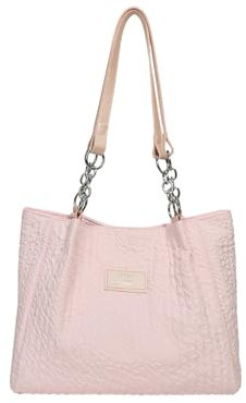 PORRASSO Women Tote Bag Fashion Handbag Shoulder Bag Ladies Top-Handle Bag for Dating Travel Daily Use Pink