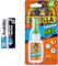 Araldite Standard 2-Part Epoxy Syringe Ultra Strong, Multipurpose & Solvent-Free & Gorilla Super Glue Gel, 15g – All Purpose, Fast Setting, No-Run Formula with Anti-Clog Cap | Ideal for Metal