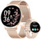 LIGE Reloj Inteligente Mujer, 1.43 AMOLED Smartwatch Mujer con Llamada 120+ Modo Deporte 24H Pulsómetro SpO2 Sueño Seguimiento del Periodo Podómetro Calorías Fitness Tracker Android iOS