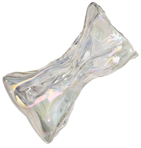 Ciieeo Blumenvase Personalisierte Moderne Glasvase für Frische oder Getrocknete Blumen