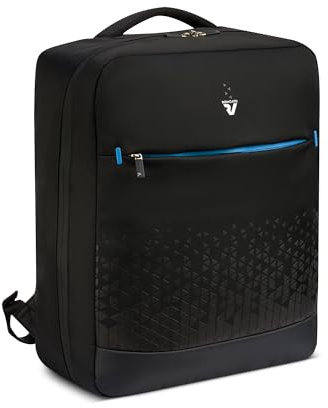 RONCATO Crosslite zaino da viaggio Easyjet bagaglio a mano underseat 45x36x20 ultra leggero - Nero