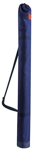QIUPFGUT Fishing Rutentasche mit Schultergurt,Rutentasche Rod Case Angelkoffer Futteral,Große Kapazität Angeltasche,Leinwand,1.2m Lange Angeltasche