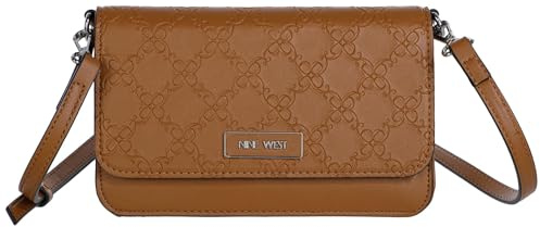 Nine West Shonda SLG Wallet on a String, Brandy, Mini