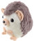CIYODO Plüschtier Igel tierisches Plüschtier Igel Puppe Ornament Kuscheltier tragbarer ausgestopfter Igel Plüsch Igel Neuartiges Igelspielzeug PP Baumwolle Grey