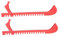 ibasenice 1 Paar Skate-Schutz Bewachen Hockey Schlittschuhe Wachen Hockey -Skate Guards Klingen Liefern Tragbare Klingenschutzvorrichtungen Abdeckungen Für Tragbare Klingen Rot Pxc