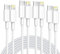 Cable USB C para iphone, 4 paquetes de cable de carga rápida 2M iPhone USB c, cable de carga PD 3.0, para iPhone 14, 13, 12, mini, 11, x, xr, xs, se, 8,7