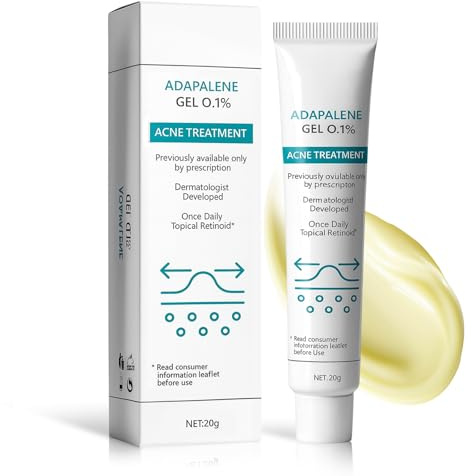 Crema Facial Anti-Acné 20 g, Hidratante, Reduce Granos & Imperfecciones, Afina Poros, Calma la Piel, Textura Ligera No Grasa, Apta para Todos los Tipos de Piel