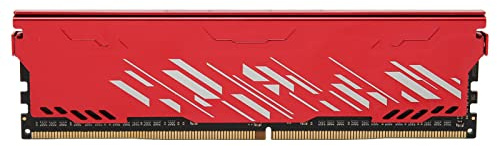 Focket RAM DDR4, Modulo di Memoria Desktop con Alloggiamento in Lega di Alluminio XMP da 3600 MHz, RAM da Gioco con Buona Dissipazione del Calore per PC Desktop (8GB)