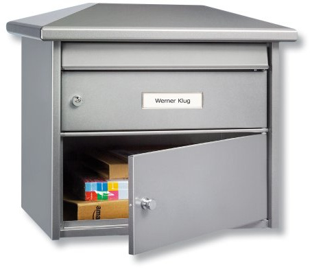 Burg Wächter Briefkasten Europa 732, silber