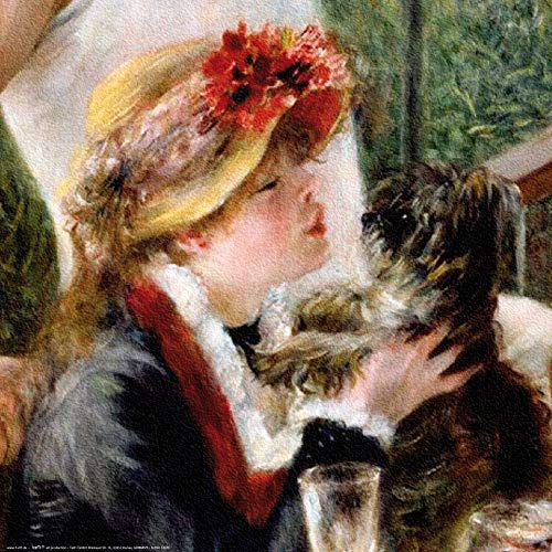 1art1 Pierre Auguste Renoir Poster Das Frühstück Der Ruderer, 1880-1881 Kunstdruck Bild 40x40 cm
