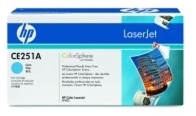 HP Color Laserjet CM 3530 FS MFP (CE251A) Original Toner von HP - Blau/Cyan / ca. 7.000 Seiten