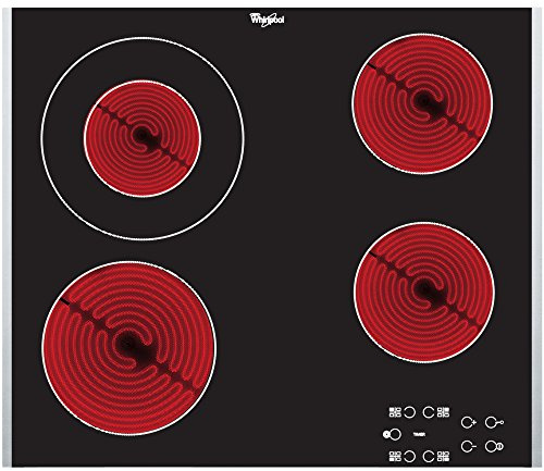 Whirlpool AKT 8130/LX Hob – Plate (Built-in, Ceramic, Glass and Ceramic, Touch, Top Right, 230 V) Black