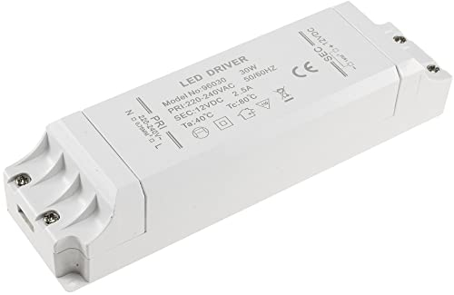 LED-Trafo CT-30-V2, 1-30W, 230V~ auf 12V=, eckig
