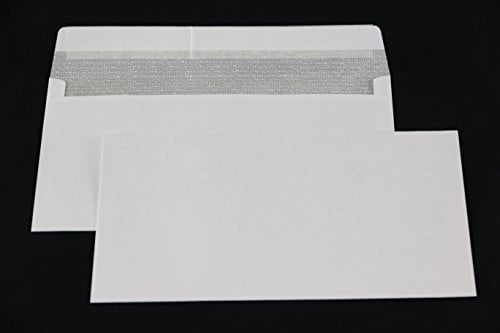 50 St. Kompaktbrief weiß 125 x 235 mm HK ohne Fenster Briefumschlag haftklebend Kuvert