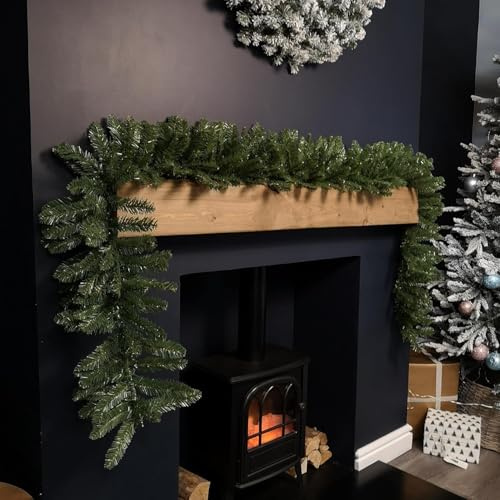 9ft Kateson Fir Green Garland