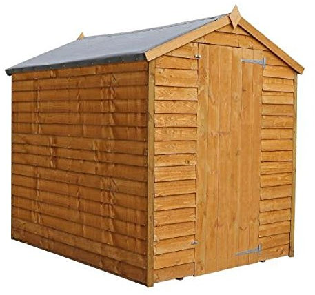 7 x 5 Overlap OSB Apex windowless Shed, garden shed, storage, wooden store from Buttercup Farm