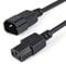 StarTech.com Rallonge Électrique de 1m, C14 à C13, 10A 125V, 18AWG, Rallonge de Cordon d'Alimentation pour PC, Câble d'Alimentation IEC-320-C14 à IEC-320-C13, UL Listed (PXT1001M)
