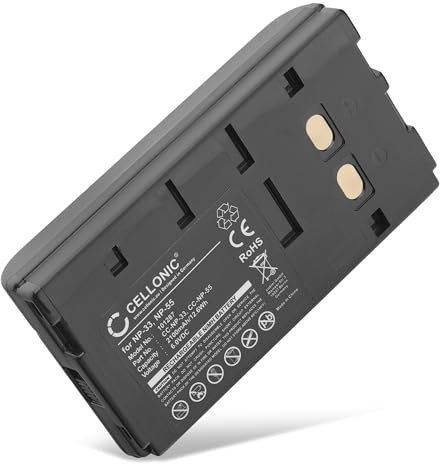 CELLONIC, Battery for Camera compatible with Sony CCD-TR105E, CCD-TR 45E, NP-98, HVL-20K (6V, 2100mAh)