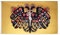 Flaggenfritze Fahne/Flagge Heiliges Römisches Reich Deutscher Nation Quaterionenadler + gratis Sticker