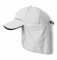 Columbia Unisex Schooner Bank Schirmm tze mit Nackenschutz, Cool Grey, Einheitsgröße EU