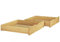 Erst-Holz Bettkasten-Set für unsere Etagenbetten 80x190cm - 2-teilig - Kiefer massiv 90.10-S12