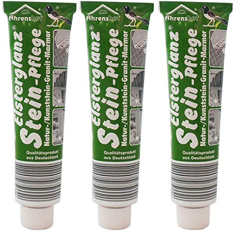 Preisjubel 12x 150ml Elsterglanz Orig. Stein-Pflege für Natur-/Kunststein, Granit, Marmor, Steinreiniger