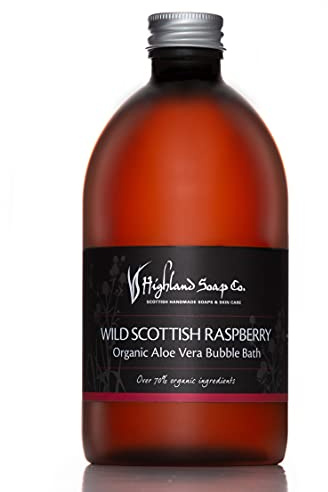The Highland Soap Company Schaumbad Wild Scottish Raspberry 500ml