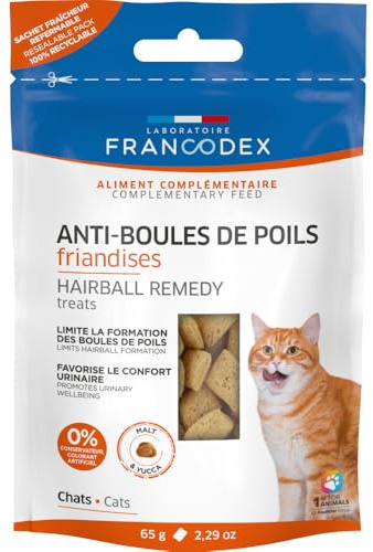 Francodex-Friandises pour Chat d'intérieur pour Chatons et Chats 65g-FR-170245