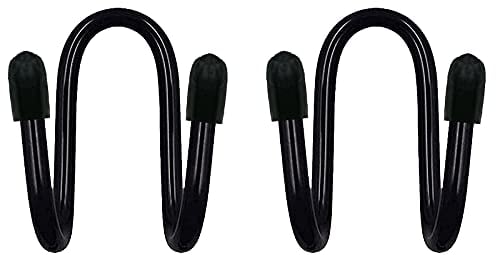 Cowboy Huthalter Rack, Huthalter Rack für Kofferraum Autos SUV, - Flexibel über dem Autositz Hut Aufhänger Haken - Hut Form halten - für Mäntel, Kappen, Tasche, Sicherheitshelm — 2 Pack - Kein Hut