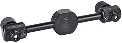 Liummrcy Camping Stove Accessories,Gas Tank Adapter Camping Stove Splitter 1 to 2 Gas Cylinder Adapter Steam Lamp Adapter for Camping Stove Lantern Black