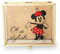Disney Minnie Mouse Schmuckschatulle – Oh So stilvolle Glas-Schmuckbox mit Minnie Minnie-Schmuck-Organizer-Box