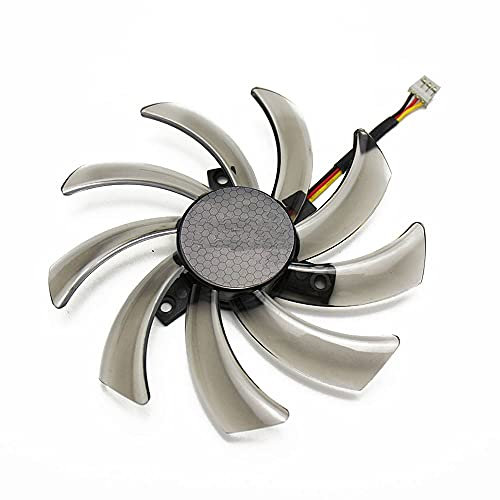 RAKSTORE PLD10010S12H Ventilateur de rechange silencieux pour carte graphique GIGABYTE GTX 560 600 650 Ti 660 Ti 670 750 3 broches 95 mm