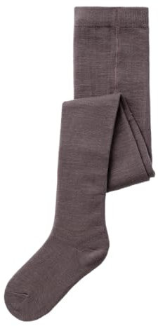 NAME IT Nkfwak Wool-Pantaloni in Lana Collant, Lilla, 146 cm-152 cm Bambine e Ragazze