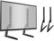 Trintion Universal TV Stand for 26-42 Inch LCD LED TV - Adjustable Legs, Strong Screen Bracket, VESA Max 300 x 300mm, Up to 30Kg