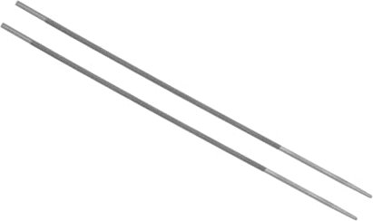 CoCud Chainsaw File, 9/64 File Teeth 9.65 Total Length, High Carbon Steel Double Cut Sharpener - (Applications: for Object Repair), 2-Pieces