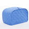 Sileduove Toaster Cover, Blue, Polyester, Water Repellent, Fits Most Standard 2 and 4 Slice Toasters