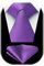 Enlision Cravate Violet Homme Cravate et Pochette de Couleur Unie Mariage Ensemble de Cravate et Mouchoir Set Travail Fete