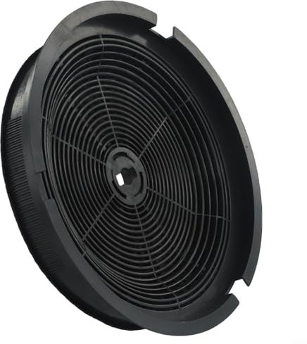 Filtro de carbón activo redondo para campanas de escape, filtro de carbón activado para campana extractora, caja de carbono de circulación interna (1 paquete)