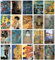 Tushita 20er Postkarten Set Kunst Meisterwerke aus allen Epochen - Van Gogh, Monet, Vermeer, Chagall, Klee, Hopper
